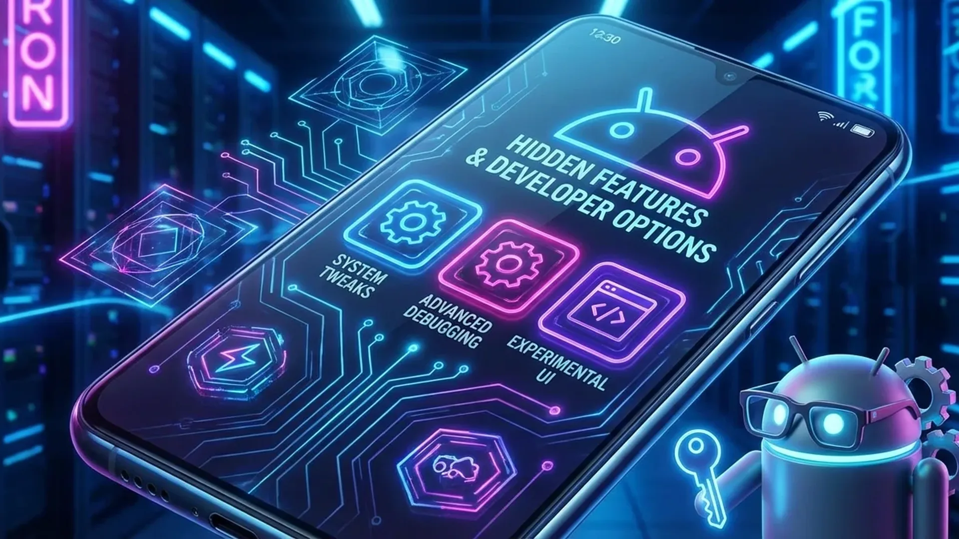 Κρυφές λειτουργίες Android - screenshot από τις ρυθμίσεις με τις πιο χρήσιμες επιλογές που κρύβονται στο λειτουργικό σύστημα