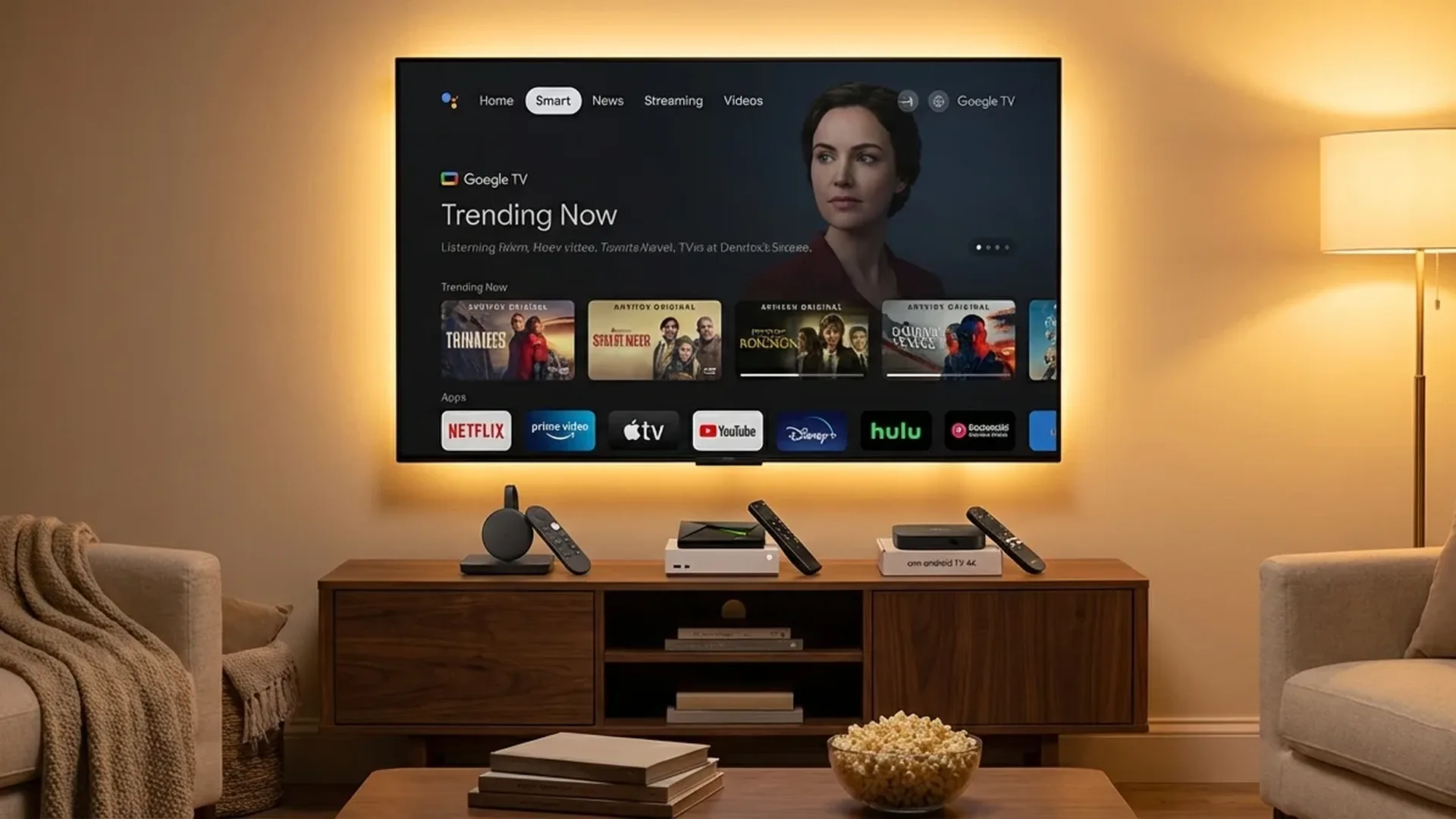 Σύγκριση Android TV Boxes 2026 - Google TV Streamer, Nvidia Shield TV Pro, Fire TV Stick 4K Max