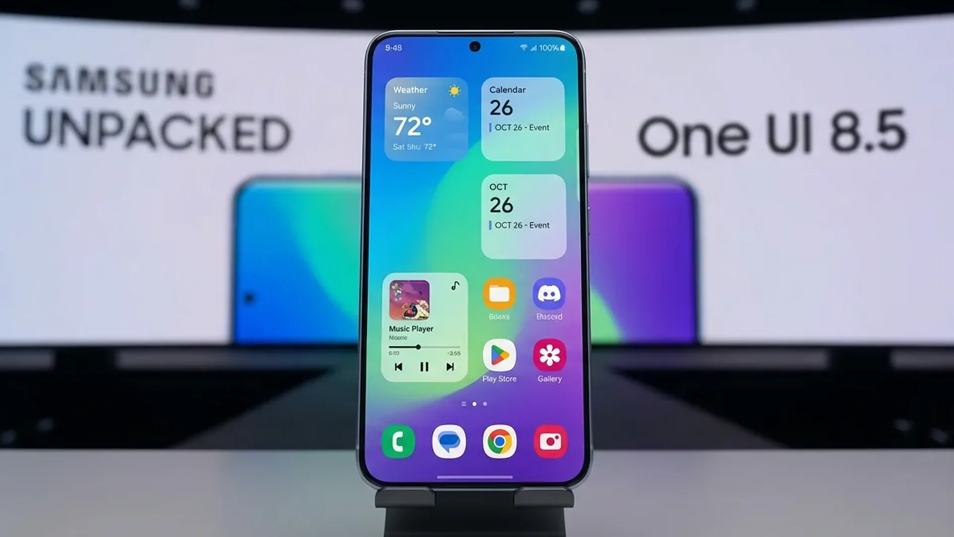 One UI 8.5 interface με Galaxy AI 2.0 χαρακτηριστικά και Project Ultra design