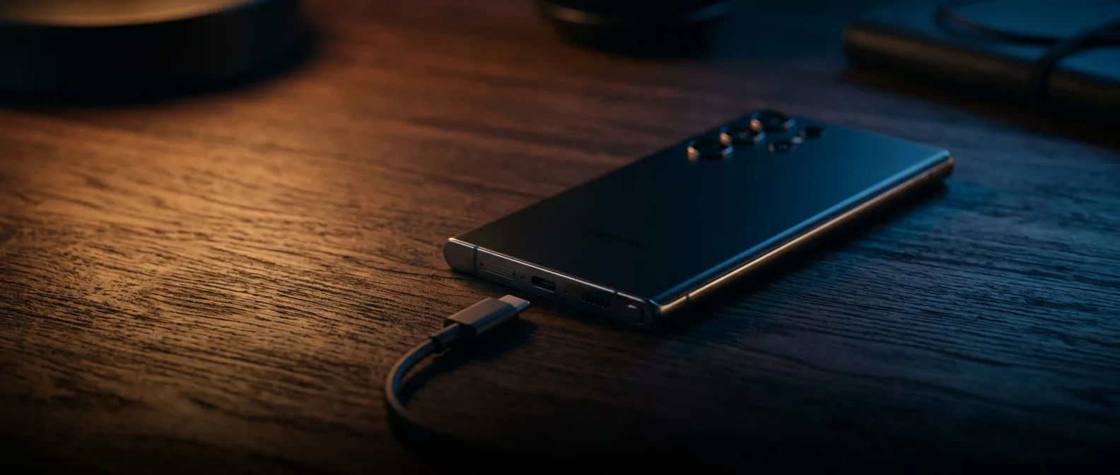 Samsung Galaxy δεν φορτίζει - διάγνωση χαλασμένης θύρας USB-C
