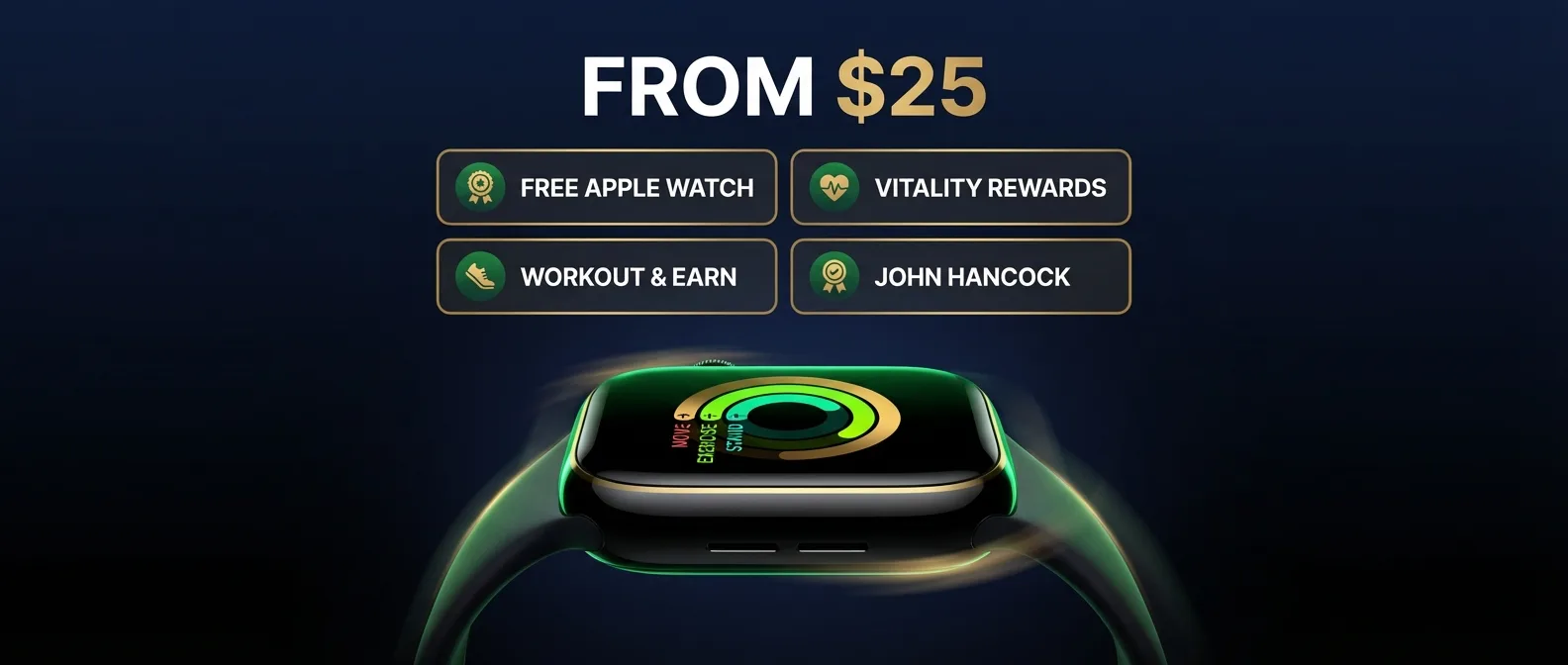 John Hancock Vitality Program με δωρεάν Apple Watch Series 11 για fitness goals