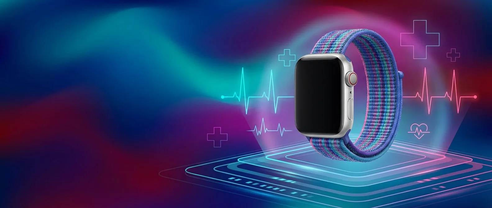 Apple Watch Series εμφανίζει ECG μέτρηση με καρδιακό ρυθμό και γράφημα ηλεκτροκαρδιογραφήματος στην οθόνη
