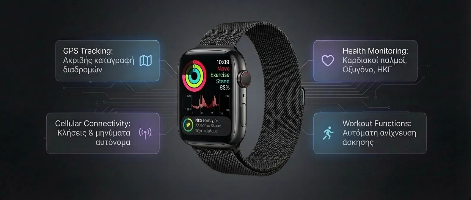 Apple Watch Series displaying standalone features without iPhone connection in 2026