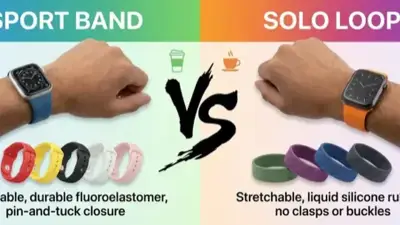 Sport Band vs Solo Loop: Ποιο να Διαλέξεις