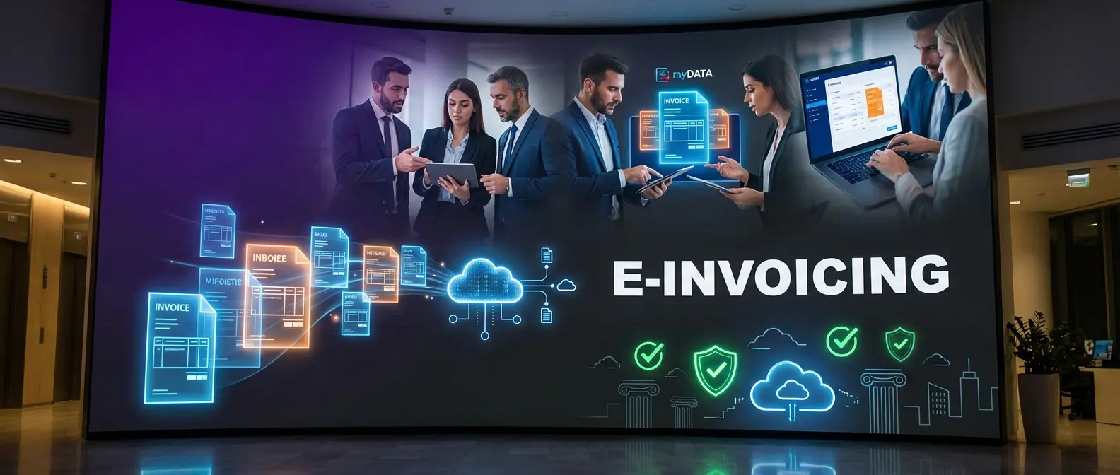 Greek businesses preparing for mandatory e-invoicing implementation in 2026