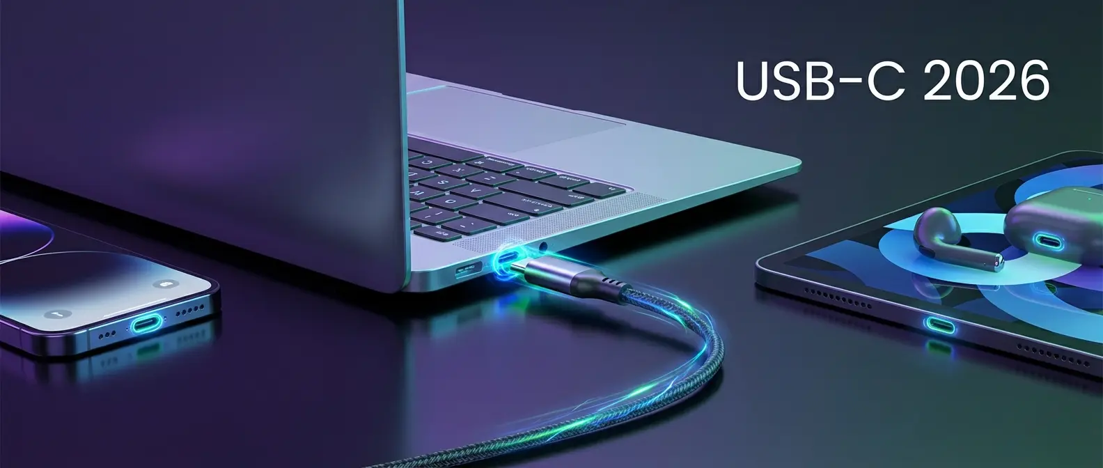 USB-C φόρτιση laptops υποχρεωτική από 2026 - κανονισμός ΕΕ