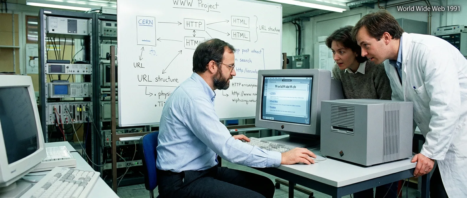 CERN 1991 - Η γέννηση του World Wide Web