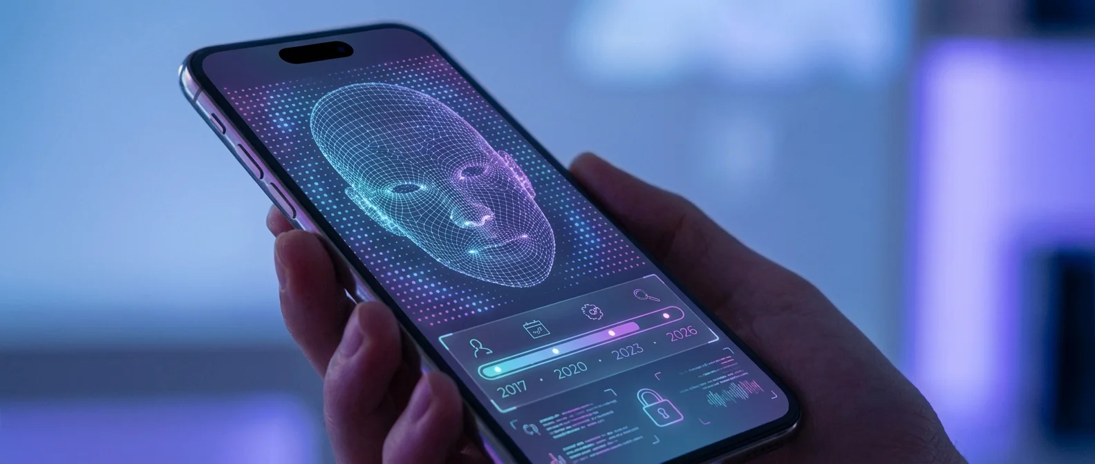 Σύστημα Face ID iPhone με TrueDepth κάμερα και infrared τεχνολογία αναγνώρισης προσώπου