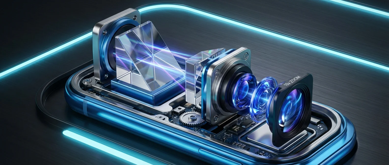 iPhone 18 Pro με periscope κάμερα και 10x οπτικό zoom σε λεπτομέρεια
