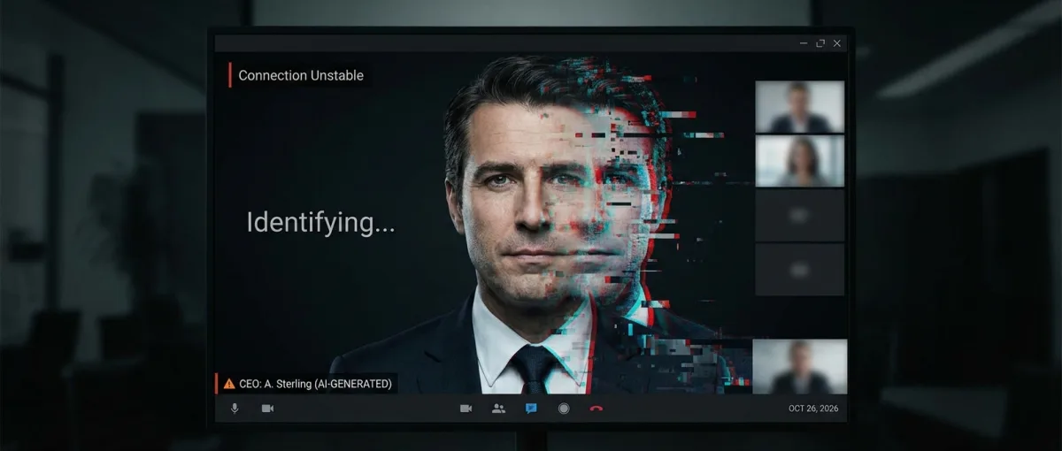Deepfake τεχνολογία που μιμείται CEO σε βιντεοκλήση για εταιρική απάτη 25 εκατομμυρίων