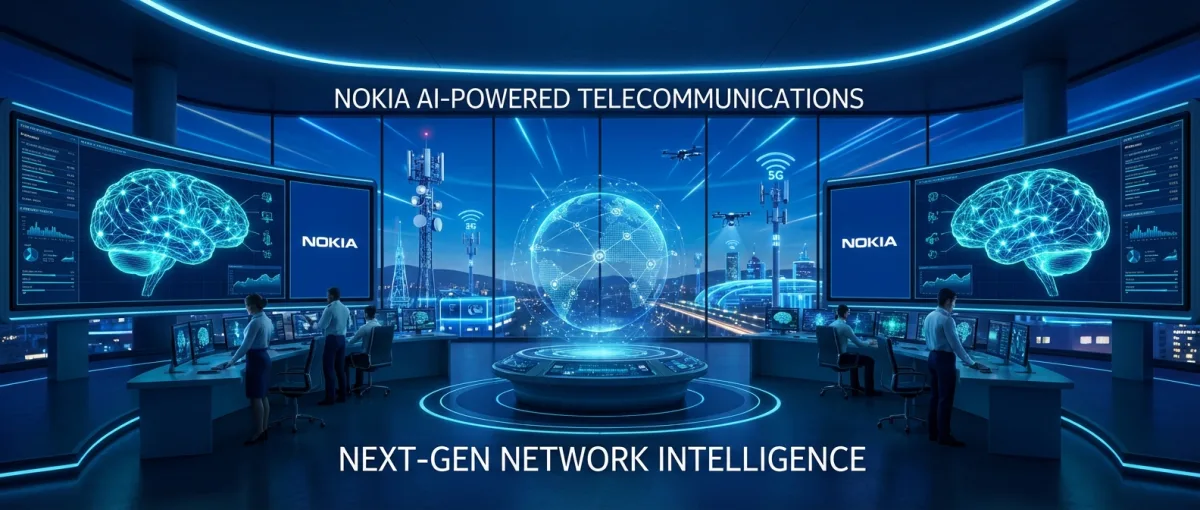 Nokia AI Network τεχνολογία με αυτόματα δίκτυα νέας γενιάς
