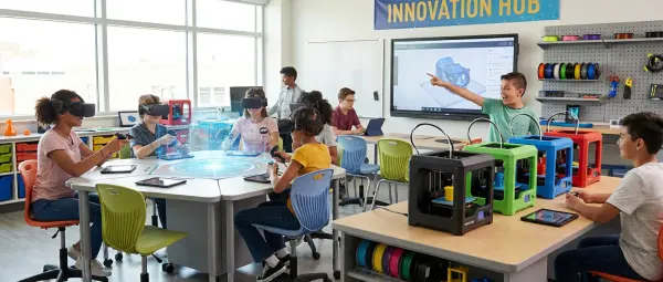 3D Printing σε Σχολεία: AI και VR Μάθηση
