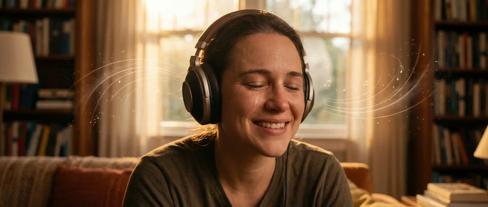 Gehirnaktivität beim Musikhören: Dopamin-Ausschüttung und neuronale Reaktionen auf Melodien visualisiert