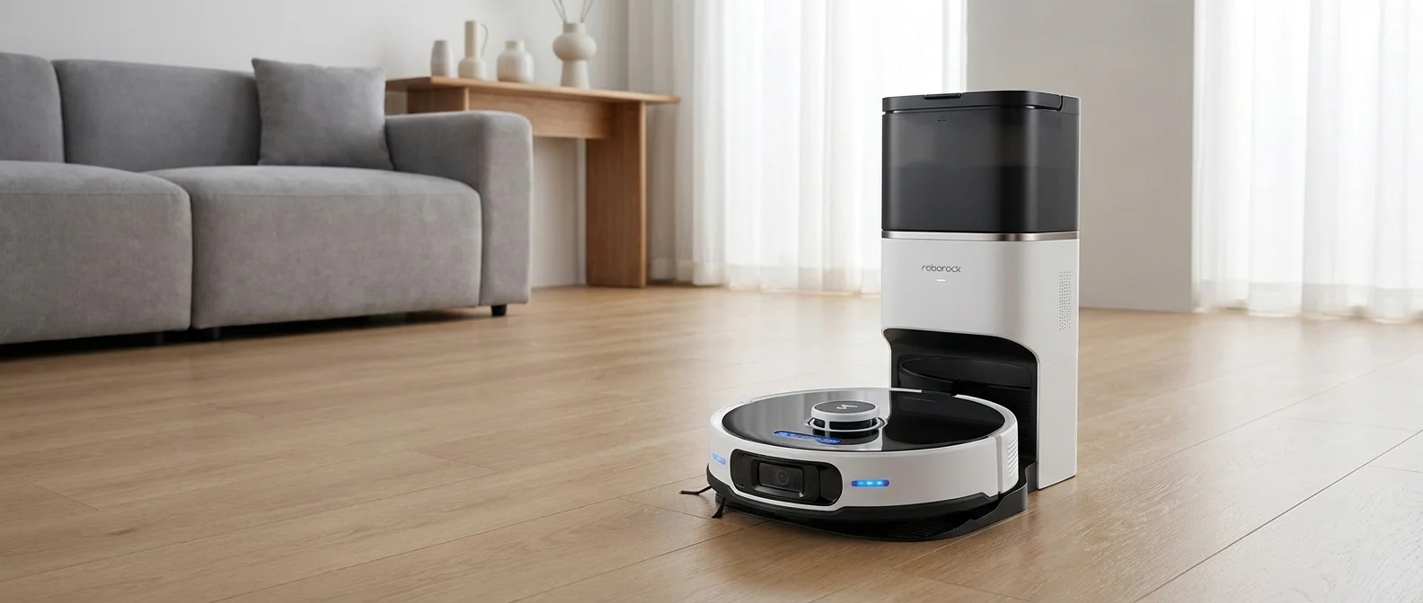 Roborock 2026 complete lineup comparison showing Saros Z70, Saros 10R, and Q7 M5+ robot vacuum models