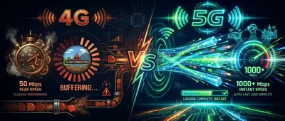 5G vs 4G: Πραγματικές Διαφορές Ταχύτητας