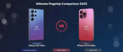 Samsung Galaxy S25 Ultra vs iPhone 16 Pro Max: Ultimate Comparison 2025