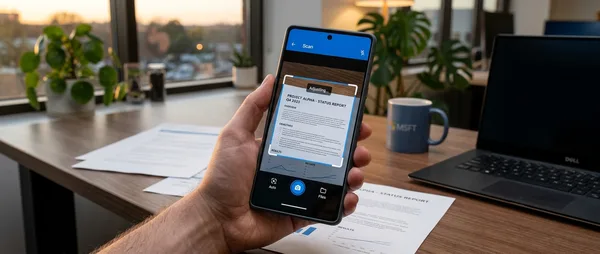 Microsoft Lens Τέλος Εποχής: Μετάβαση στο OneDrive για Document Scanning