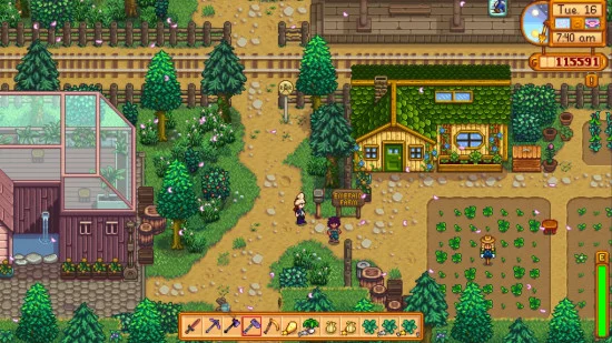 Stardew Valley farming simulator