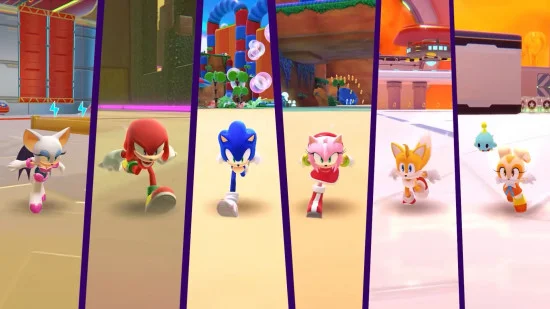 Sonic Dream Team platformer