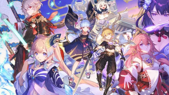 Genshin Impact gameplay en iPhone - aventura RPG mundo abierto