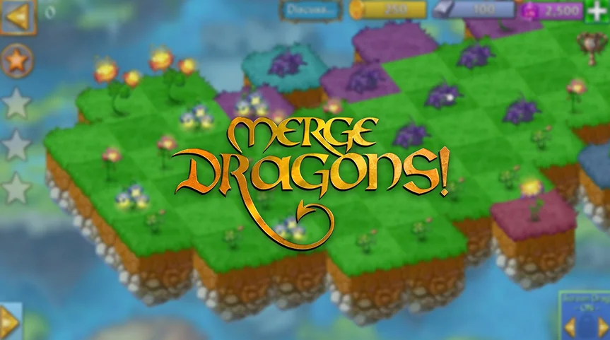 Merge Dragons - puzzle mágico de combinaciones y dragones