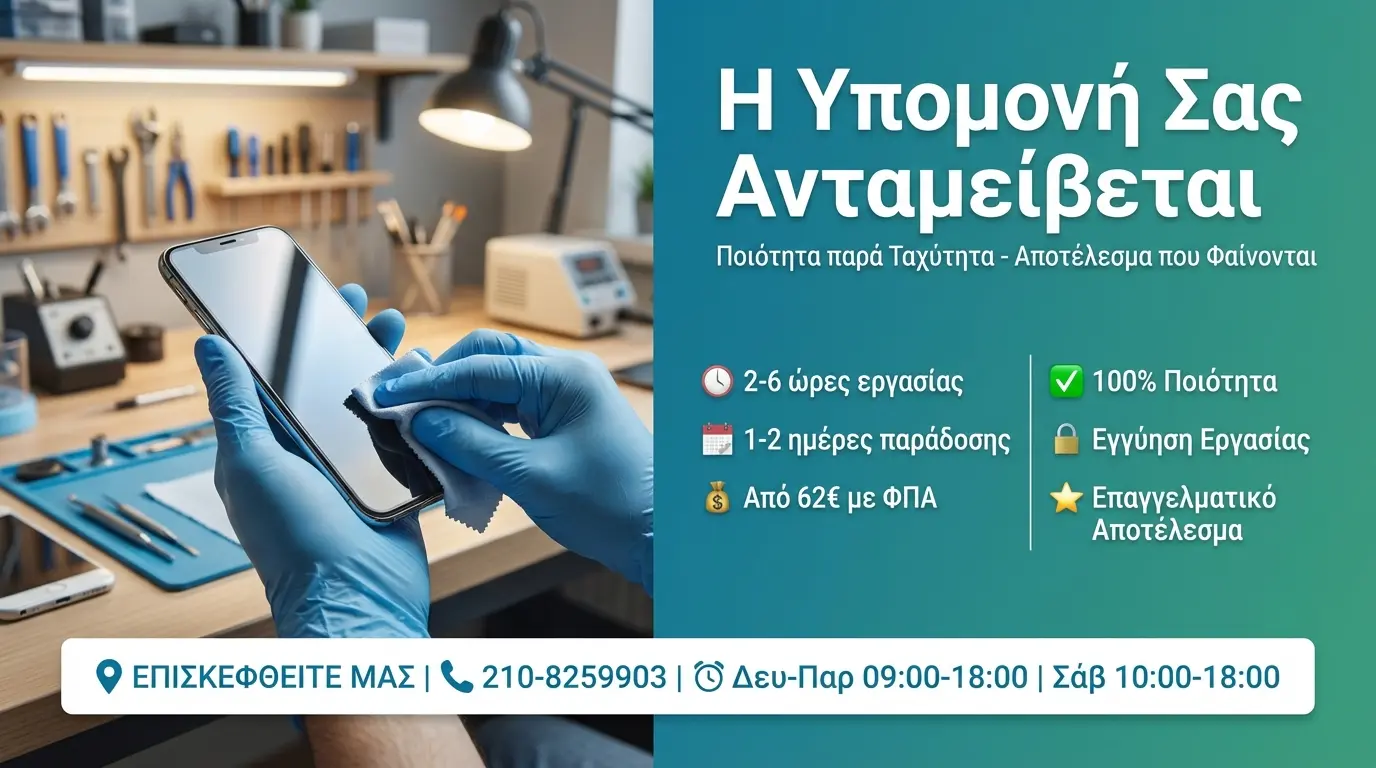 Πραγματικοί χρόνοι γυαλίσματος οθόνης vs διαφημιζόμενοι